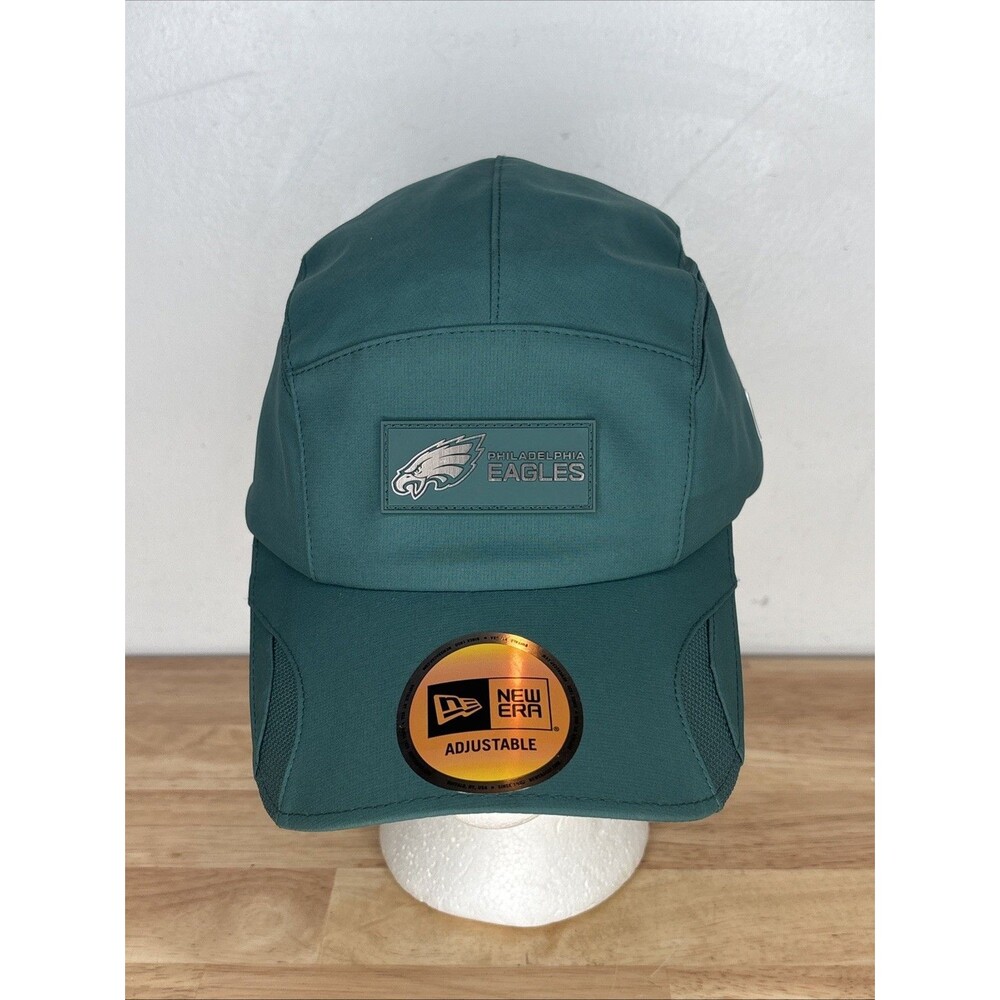 Men's New Era Midnight Green Philadelphia Eagles 2025 Sideline Runner Hat NEW